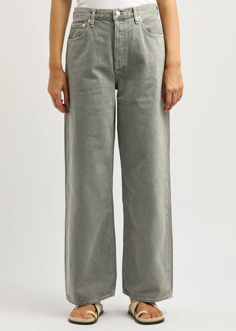 AGOLDE Low Slung Baggy wide-leg jeans  -                         -                     -                