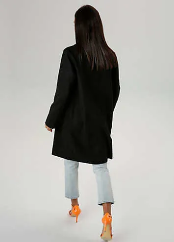 Aniston Boucle Longline Coat | Kaleidoscope