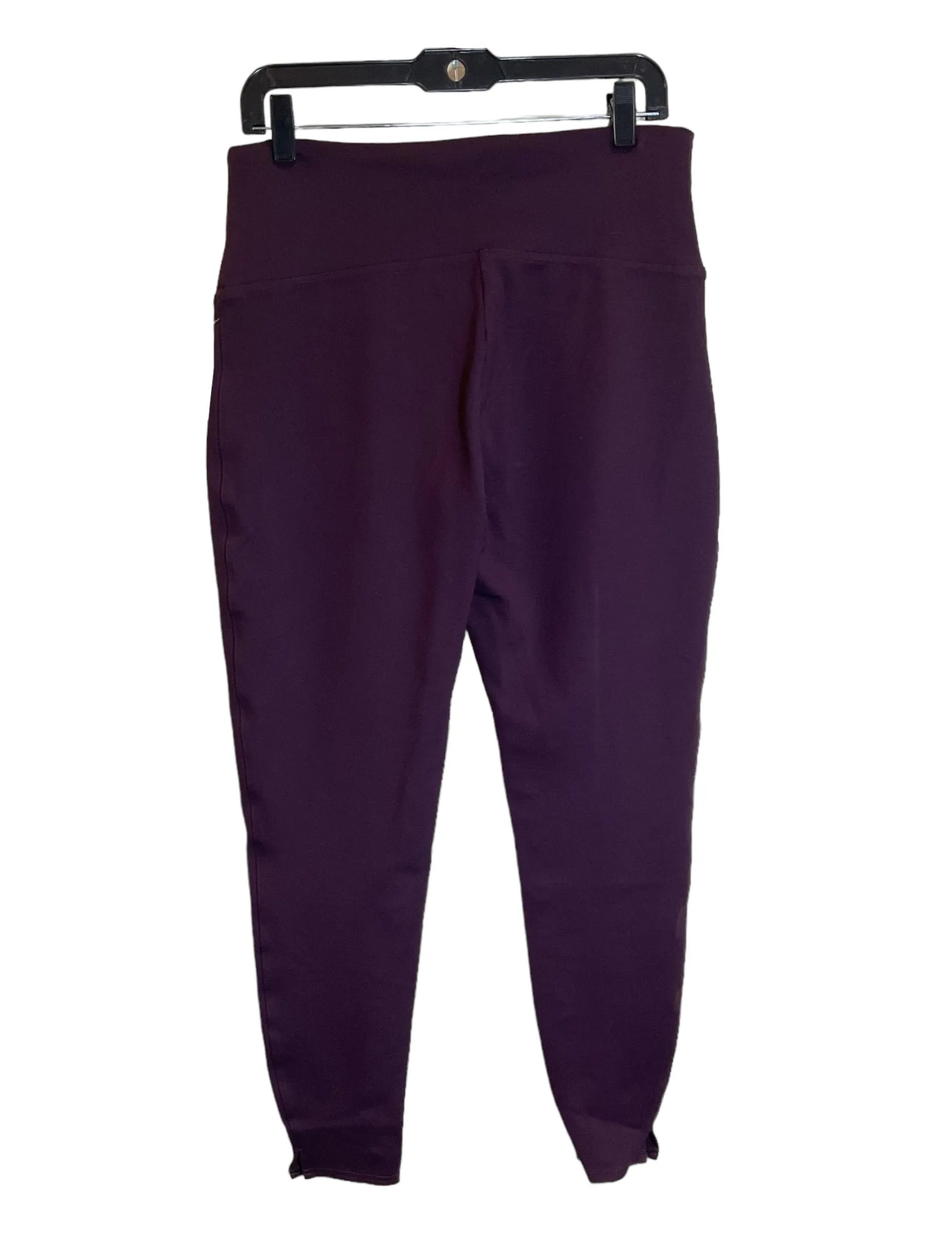 Athletic Leggings By Spanx In Purple, Size: Xl