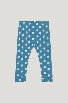 Baby Girls Blue Lemure Leggings