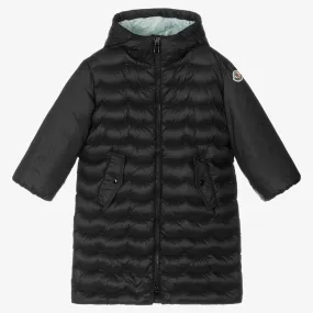 Black Down Padded Puffer Coat