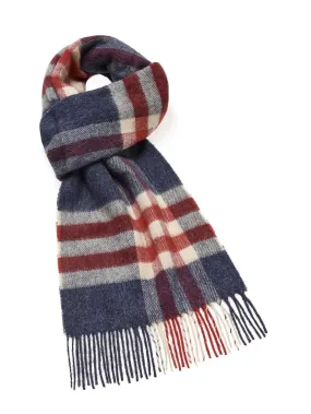 Bronte Moon - Westminster Denim Scarf, Merino Lambswool, Made in England, Bronte Moon