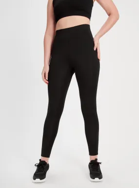 Buy Active Plain Black Leggings  XL | Leggings | Tu