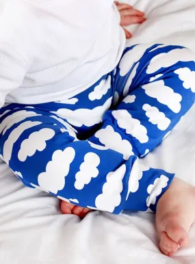 Buy FRED & NOAH Blue Cloud Leggings 6-12 Month | Trousers and leggings | Tu