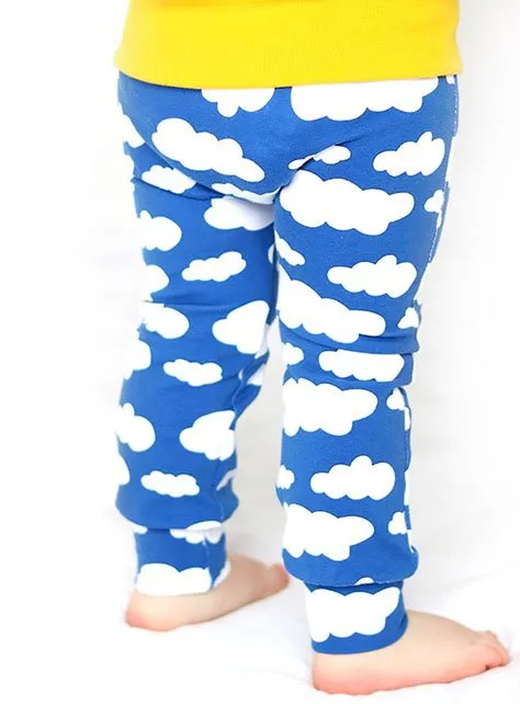 Buy FRED & NOAH Blue Cloud Leggings 6-12 Month | Trousers and leggings | Tu