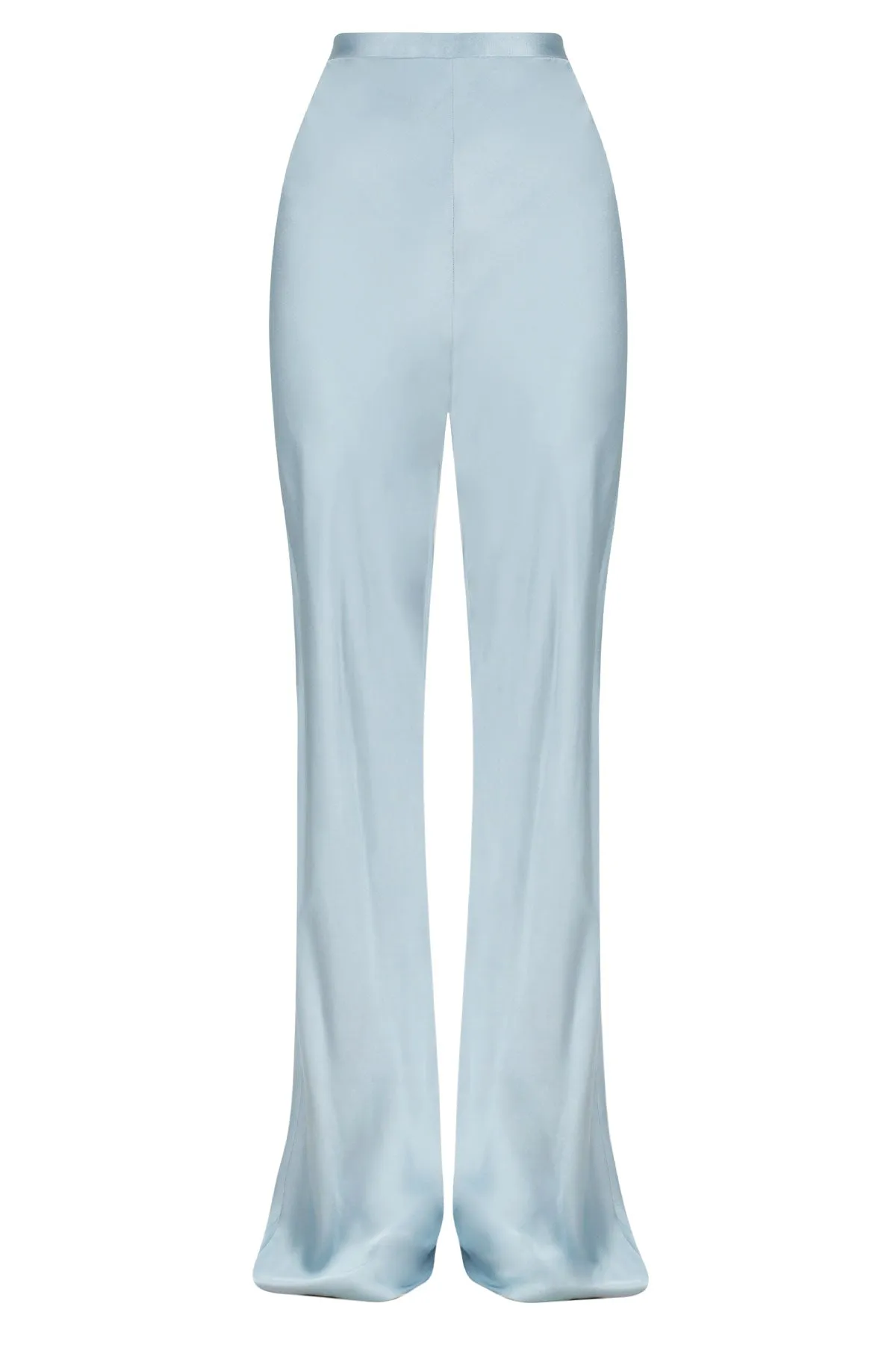 Camille Bias Cut Pant - Cool Blue