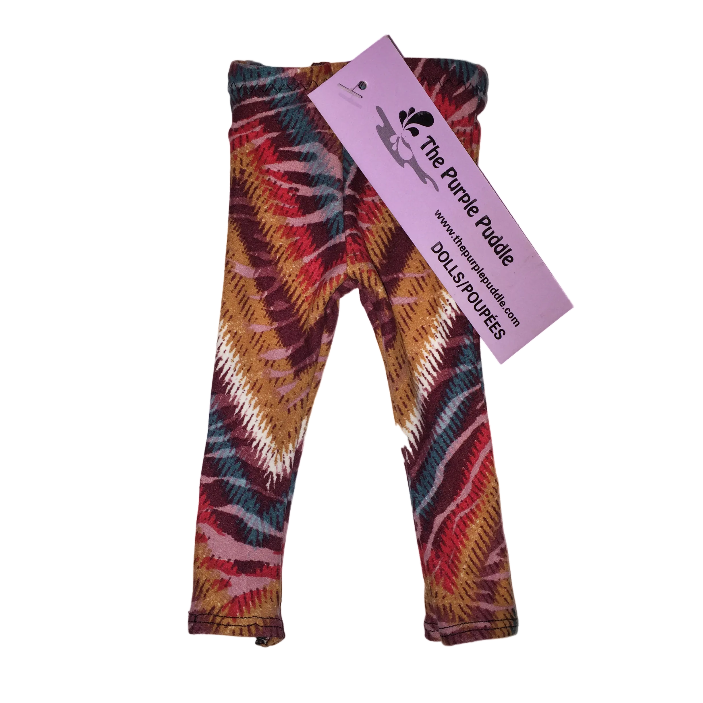 Chevron Wash Doll Leggings