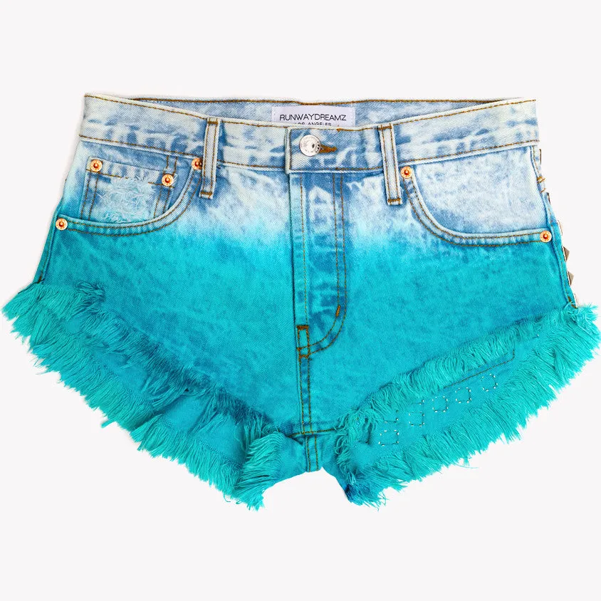 Dangers Paradise Studded Shorts