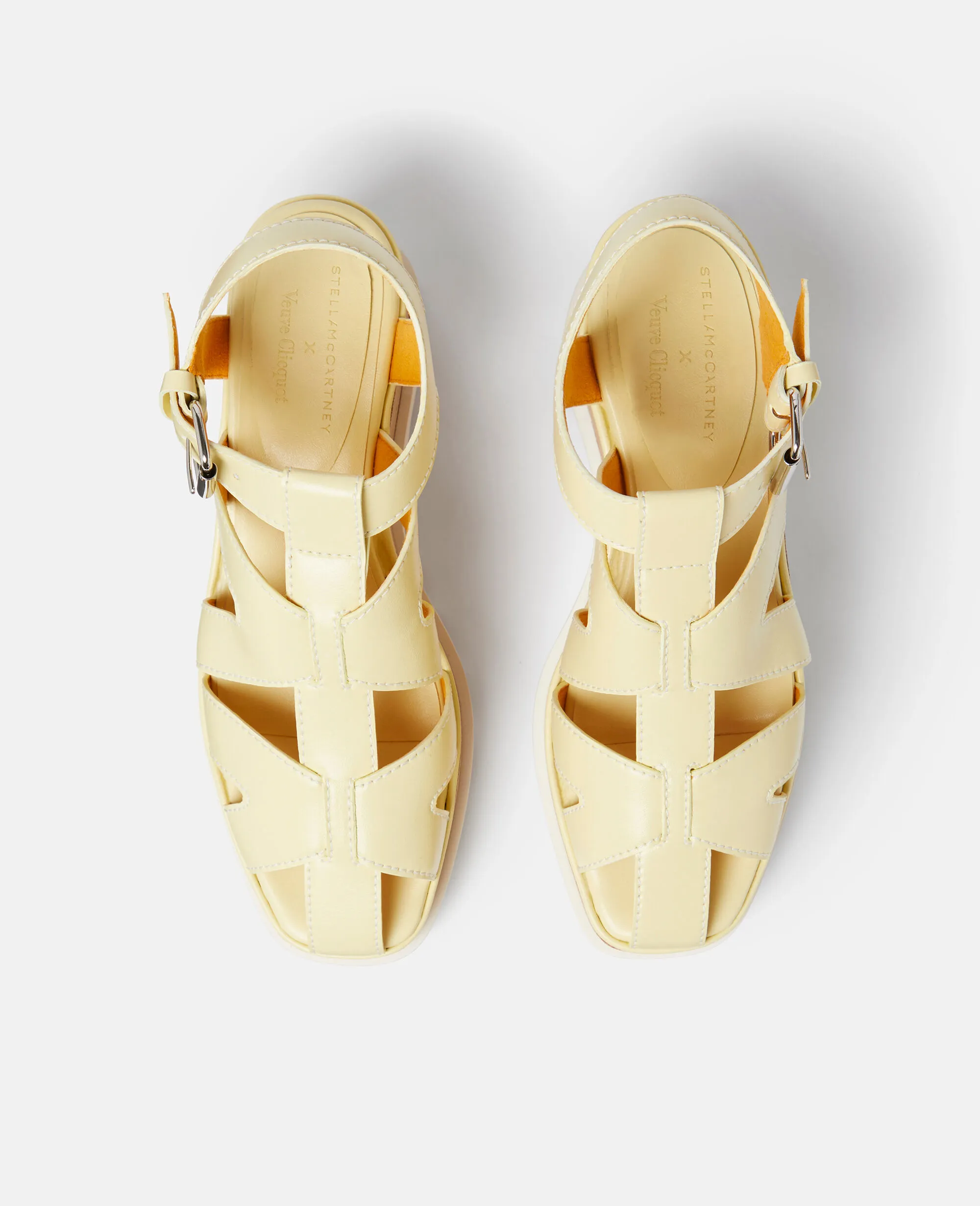 Elyse Veuve Clicquot Platform Sandals