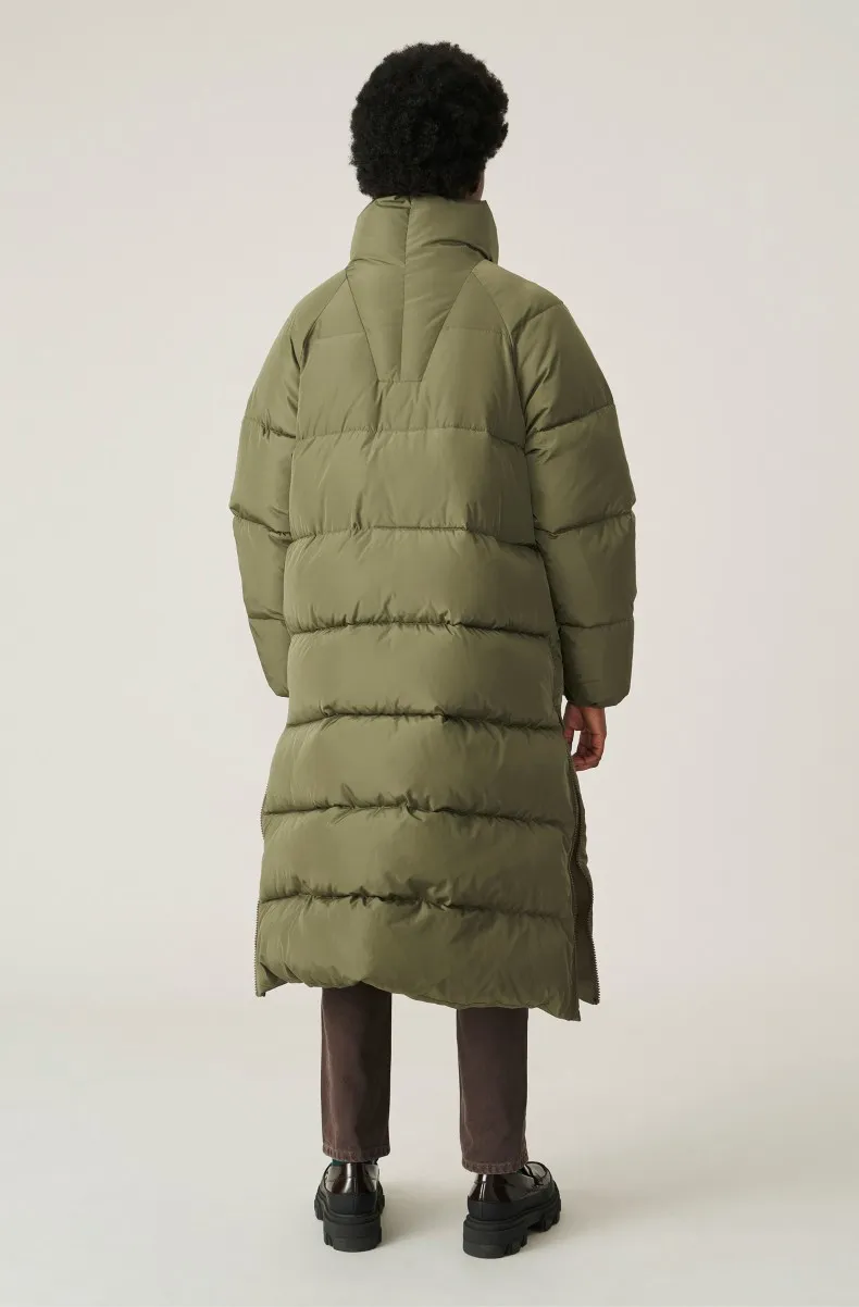 GANNI Oversized Puffer Coat (Kalamata)