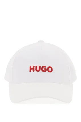 Hugo jude embroidered logo baseball cap with 50496033 WHITE