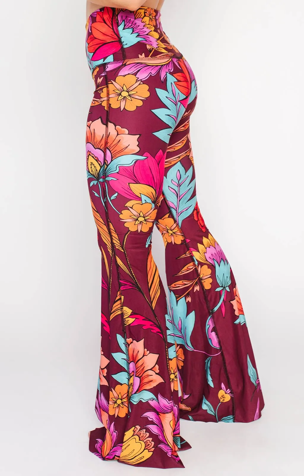 Indie Flow Printed Bell Bottoms