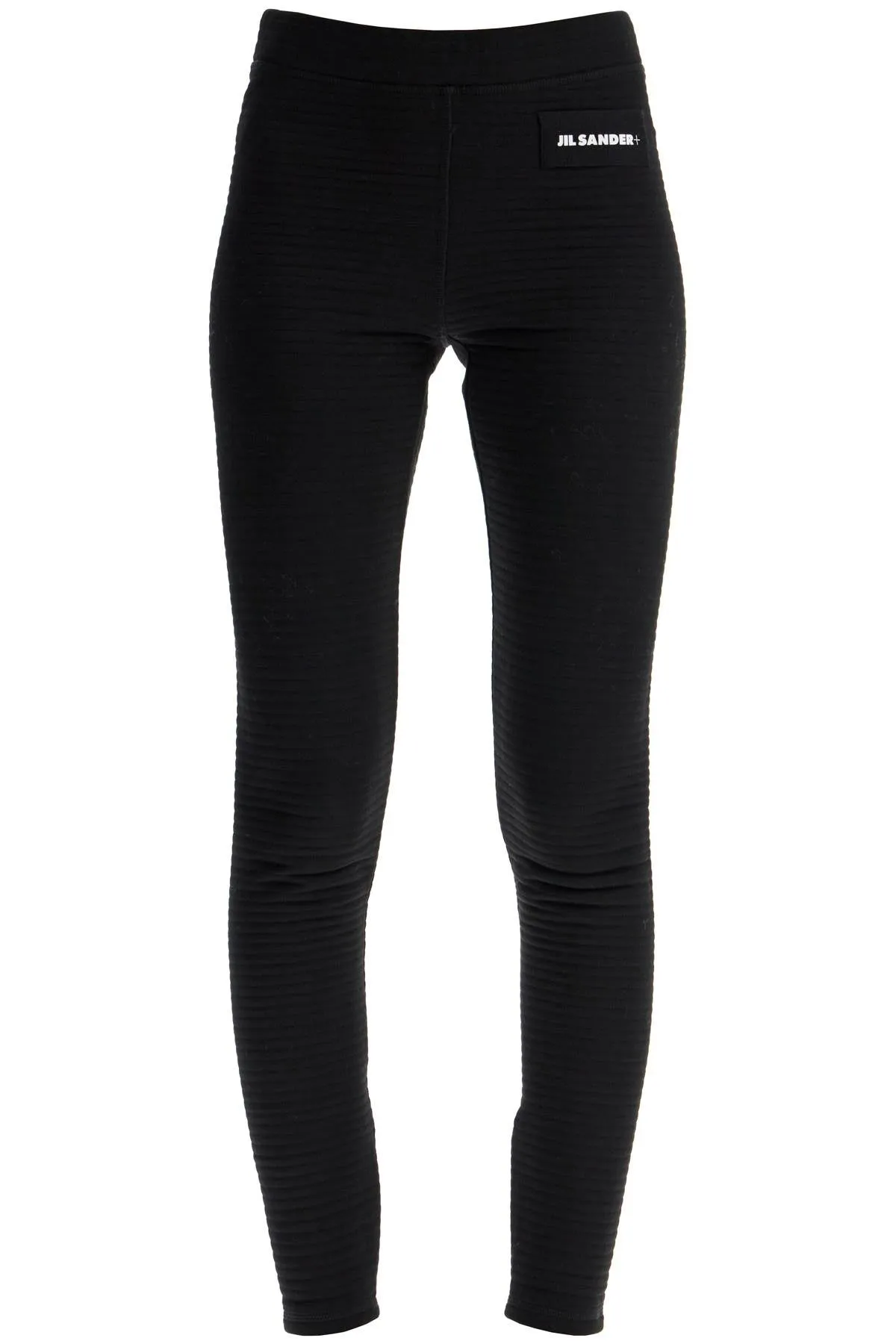 JIL SANDER jersey knit leggings with