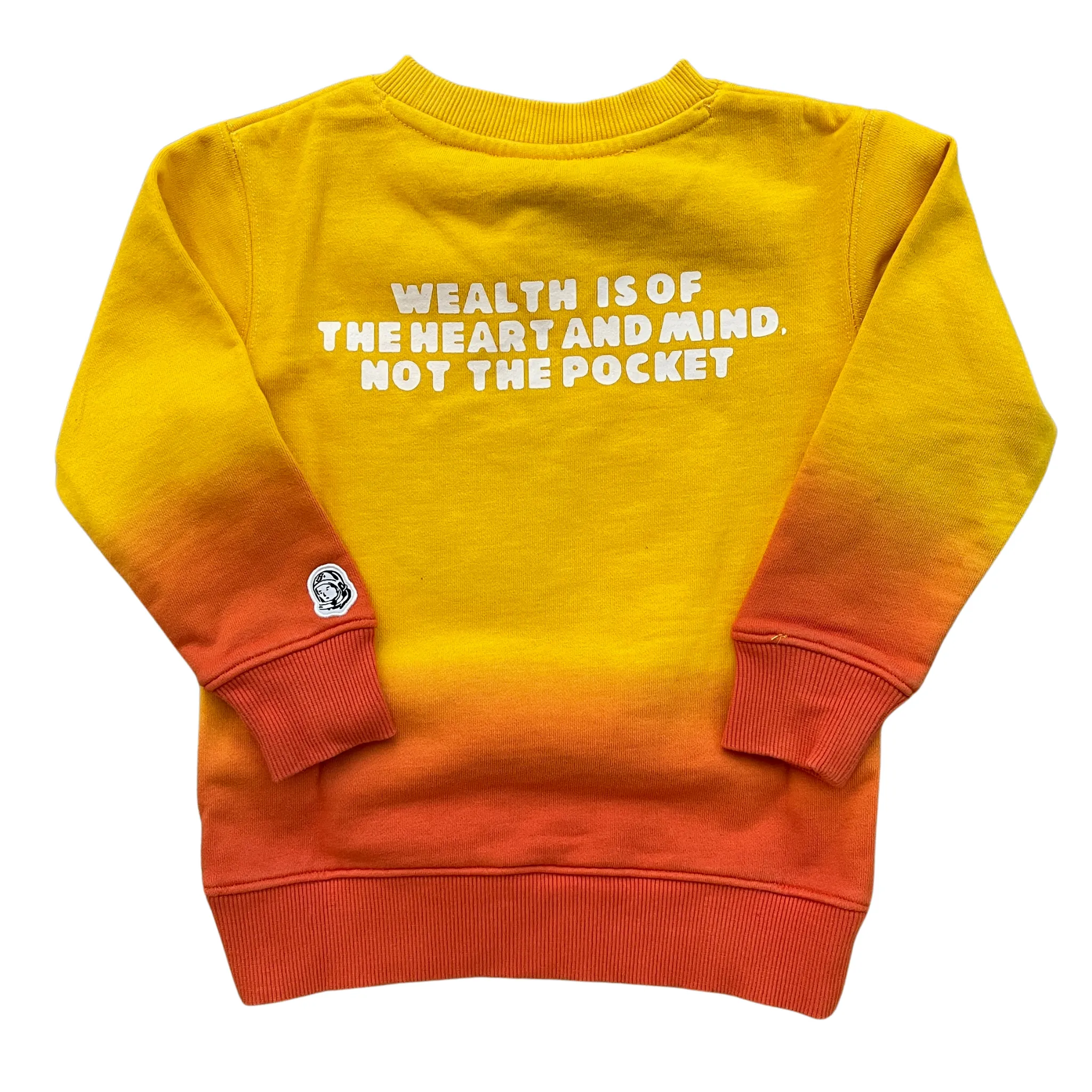 Kids Billionaire Boys Club BB Space Drip Crew (Lemon Chrome)