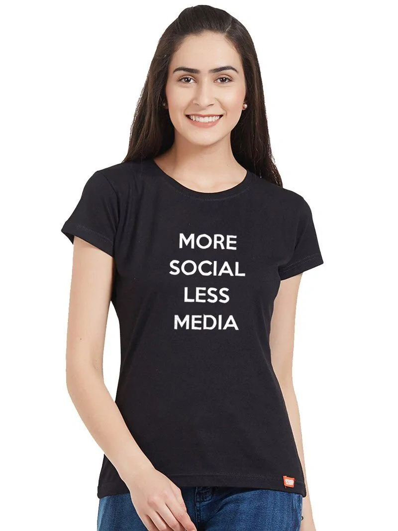 Less Media Women TShirt