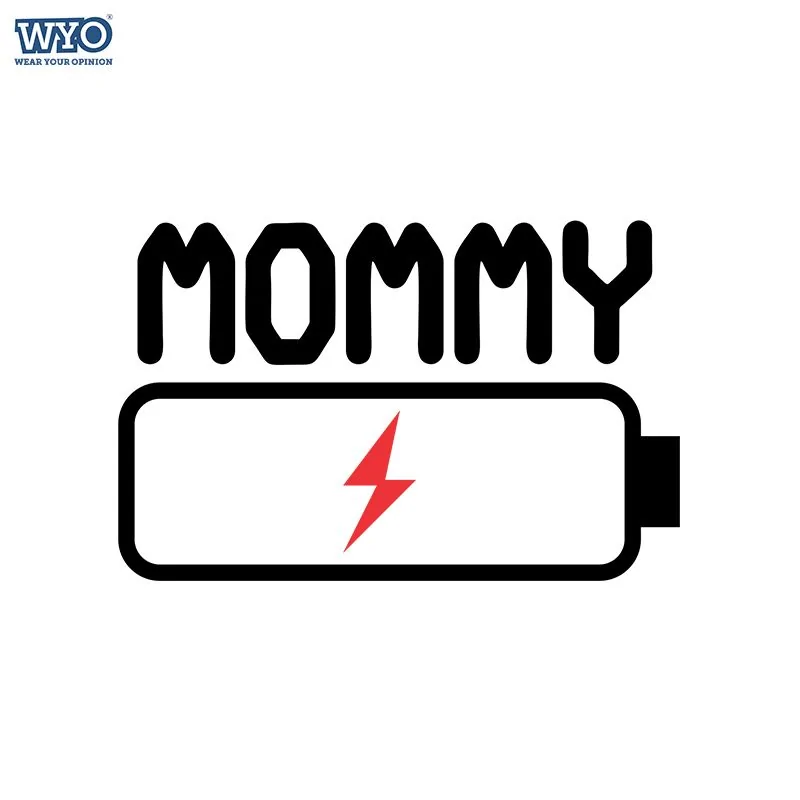 Low Battery Mommy Women TShirt