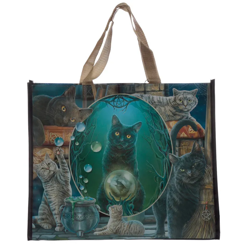 Magic Cat Montage Lisa Parker Reusable Shopping Bag NWBAG64