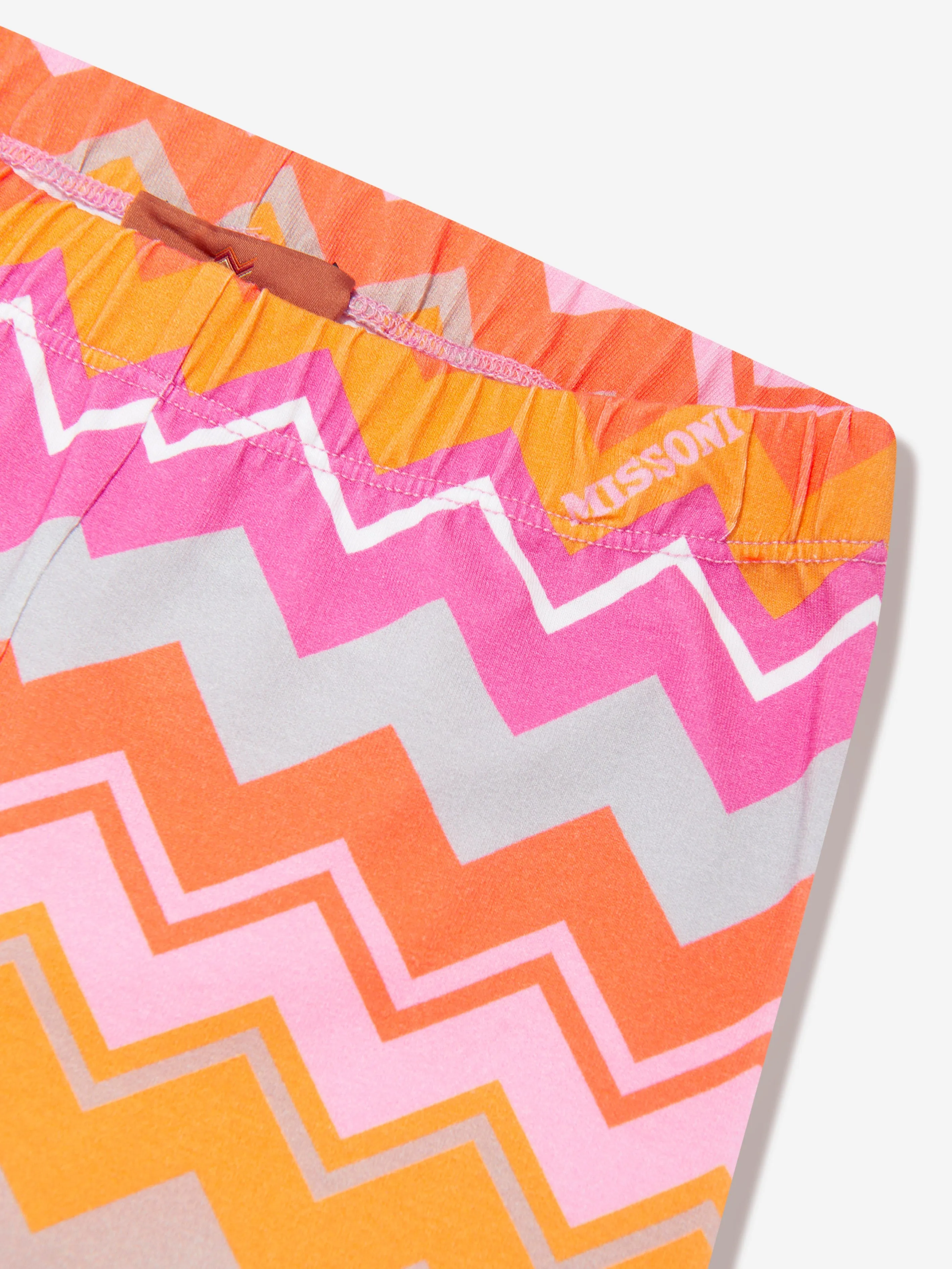 Missoni Girls Zigzag Leggings in Multicolour