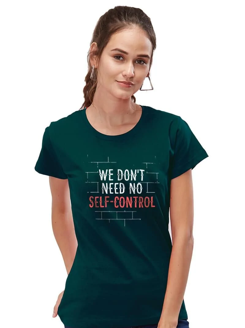 No Control Women TShirt