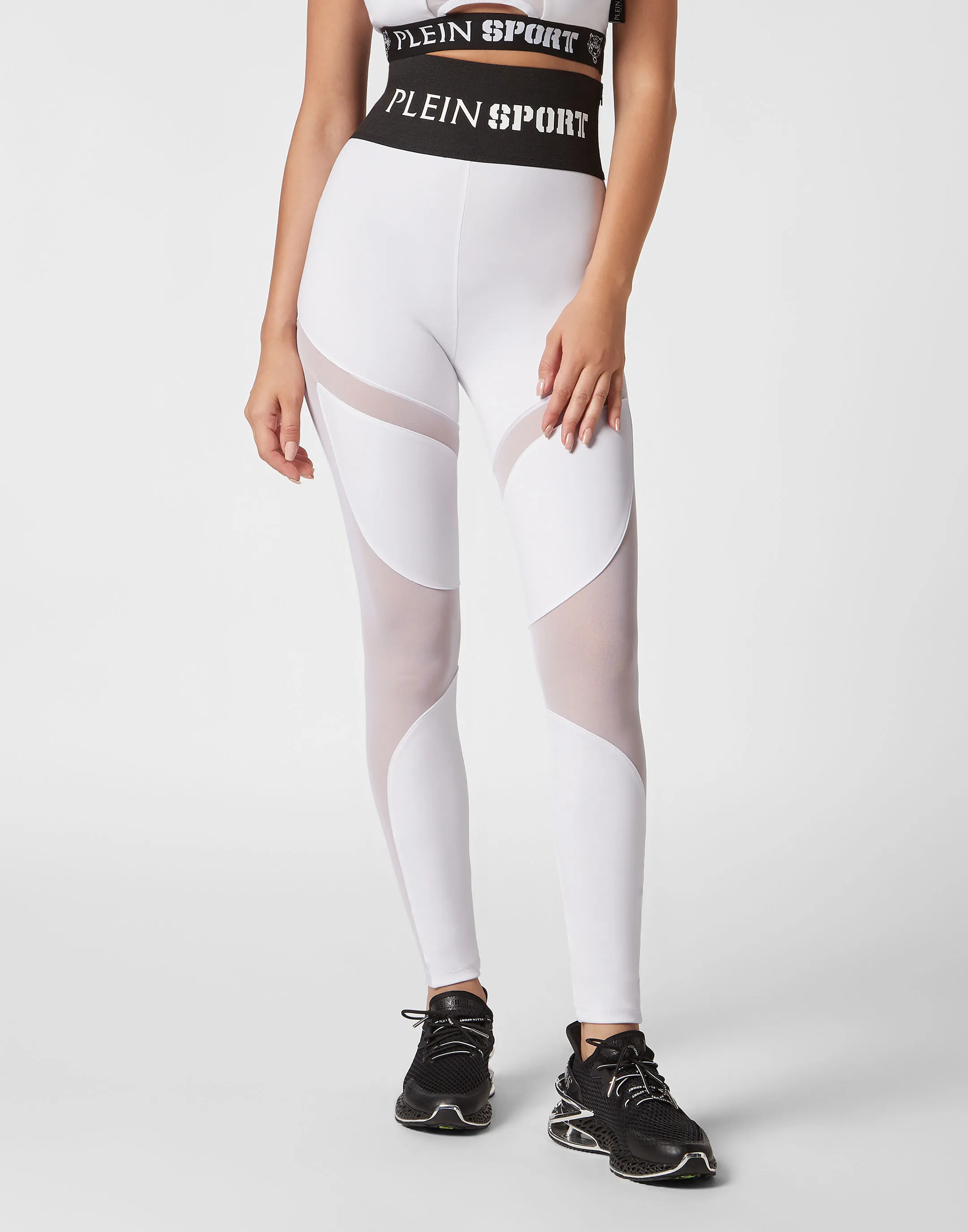 PLEIN SPORT Jogging Leggings Multicut