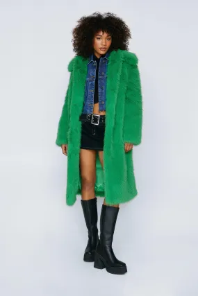 Premium Faux Fur Oversized Coat