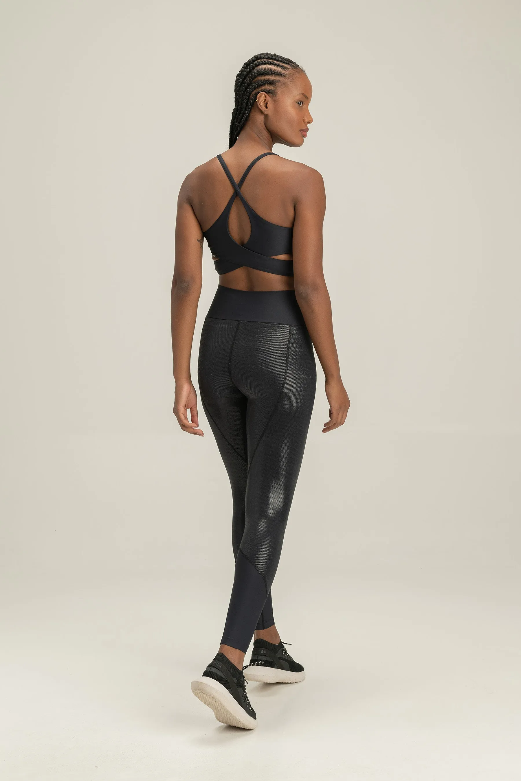 Rib Shine Leggings