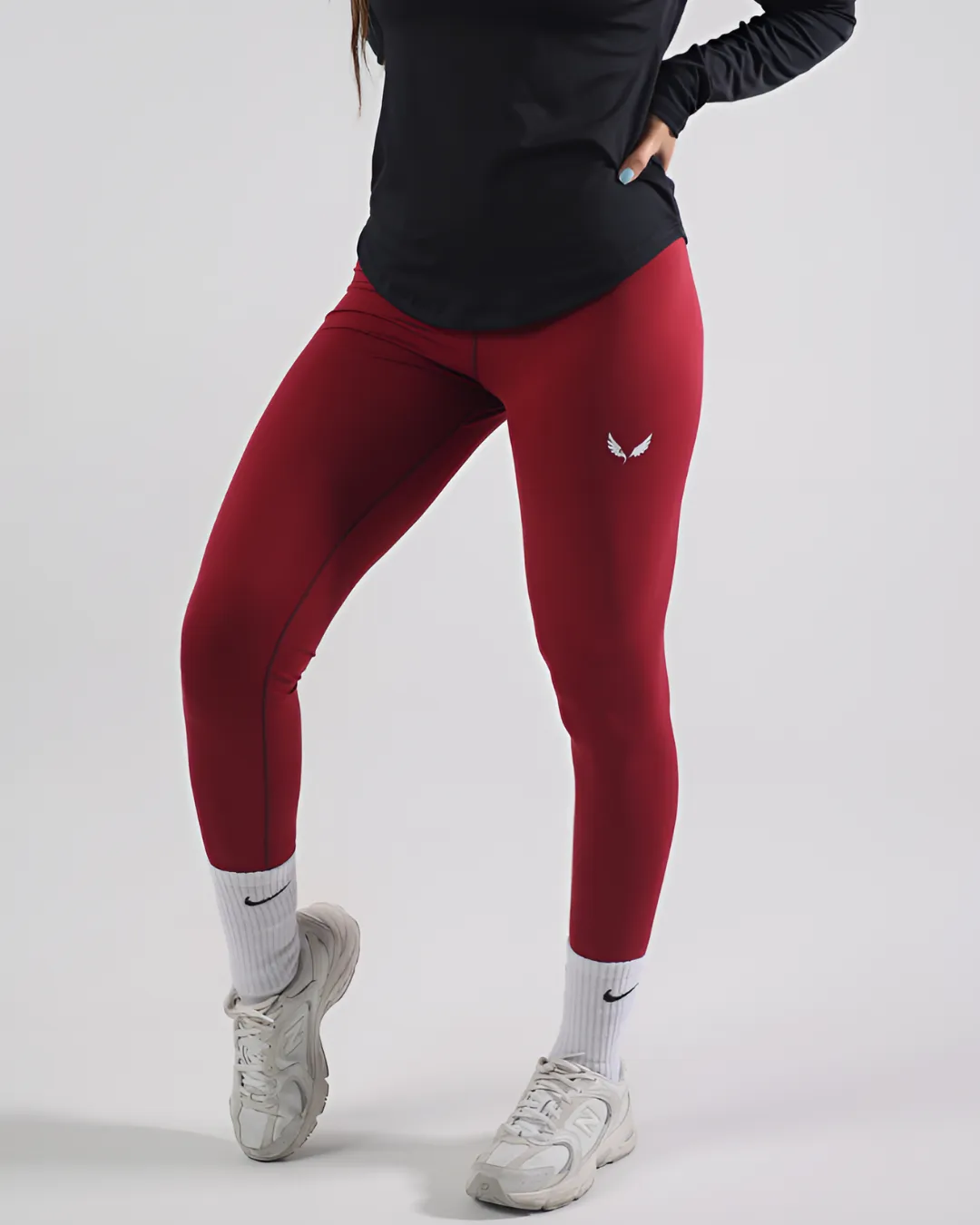 SCULPT LEGGINGS MAROON