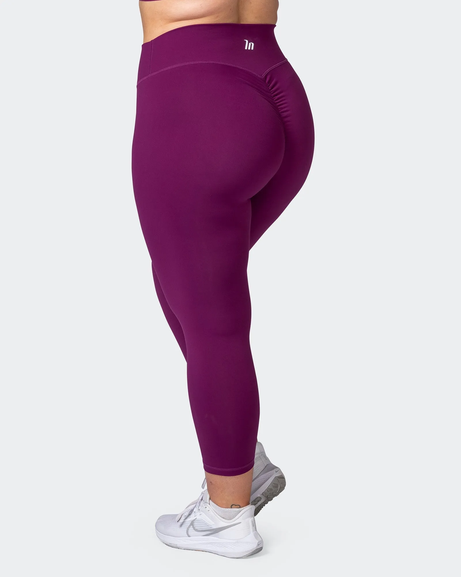 Signature Scrunch 7/8 Leggings - Huckleberry