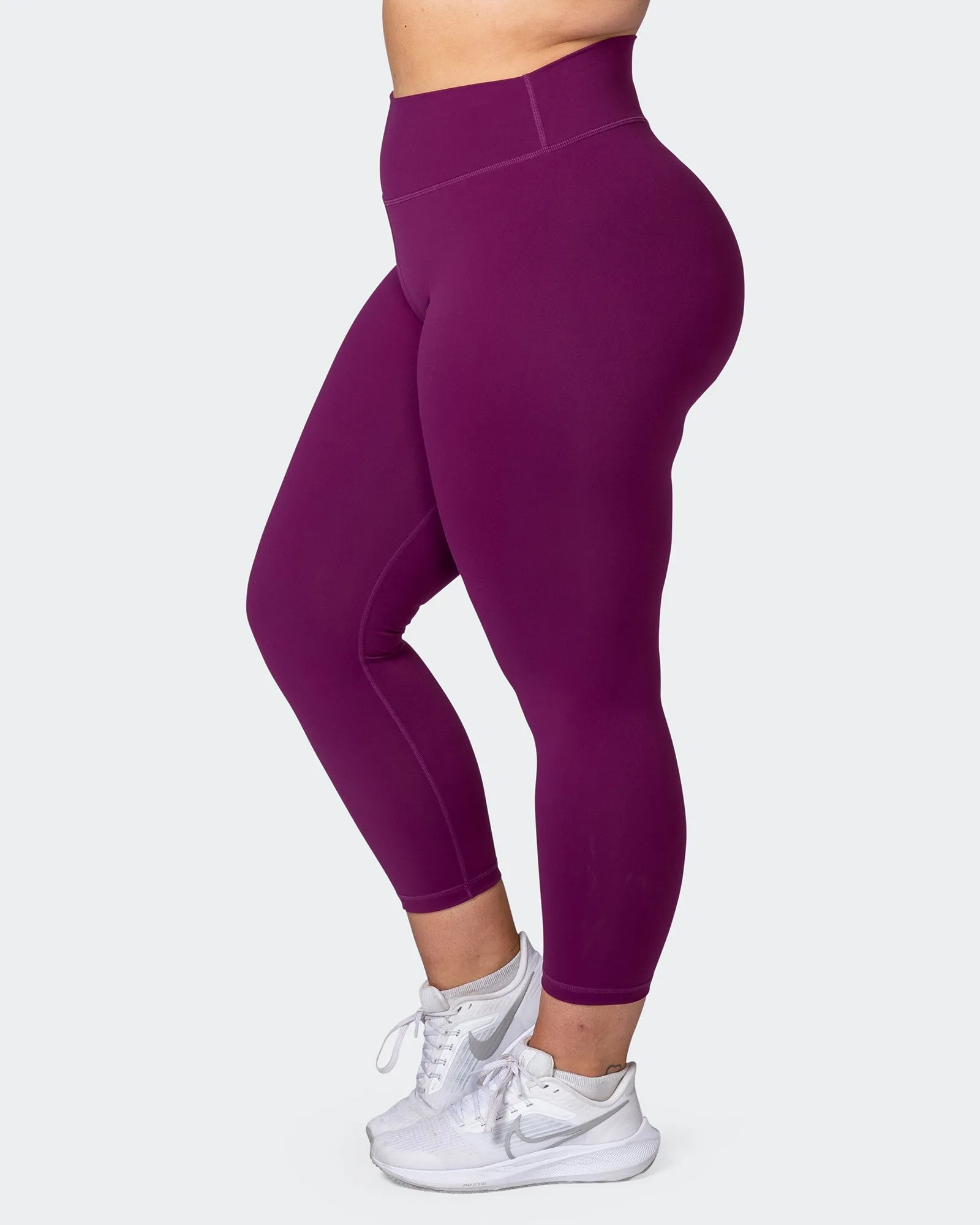 Signature Scrunch 7/8 Leggings - Huckleberry