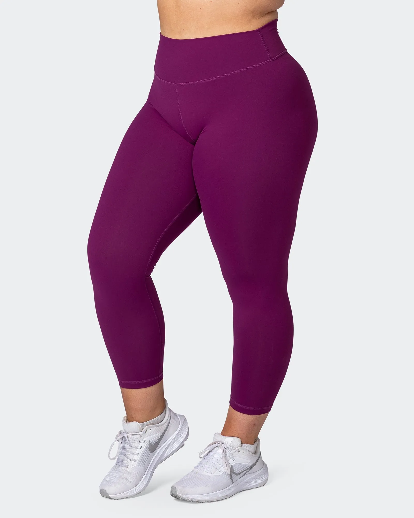 Signature Scrunch 7/8 Leggings - Huckleberry