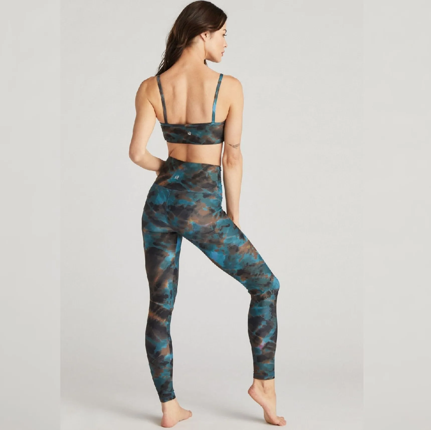 Teagan Leggings - Marine Tie Dye