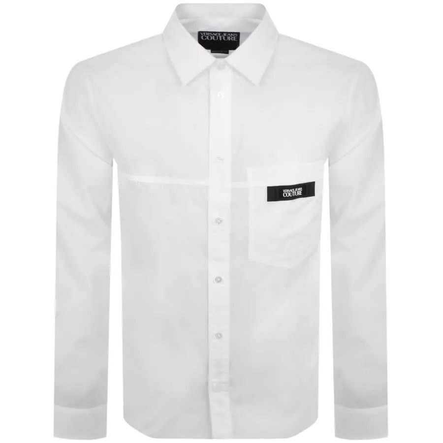 Versace Jeans Couture Long Sleeve Shirt White