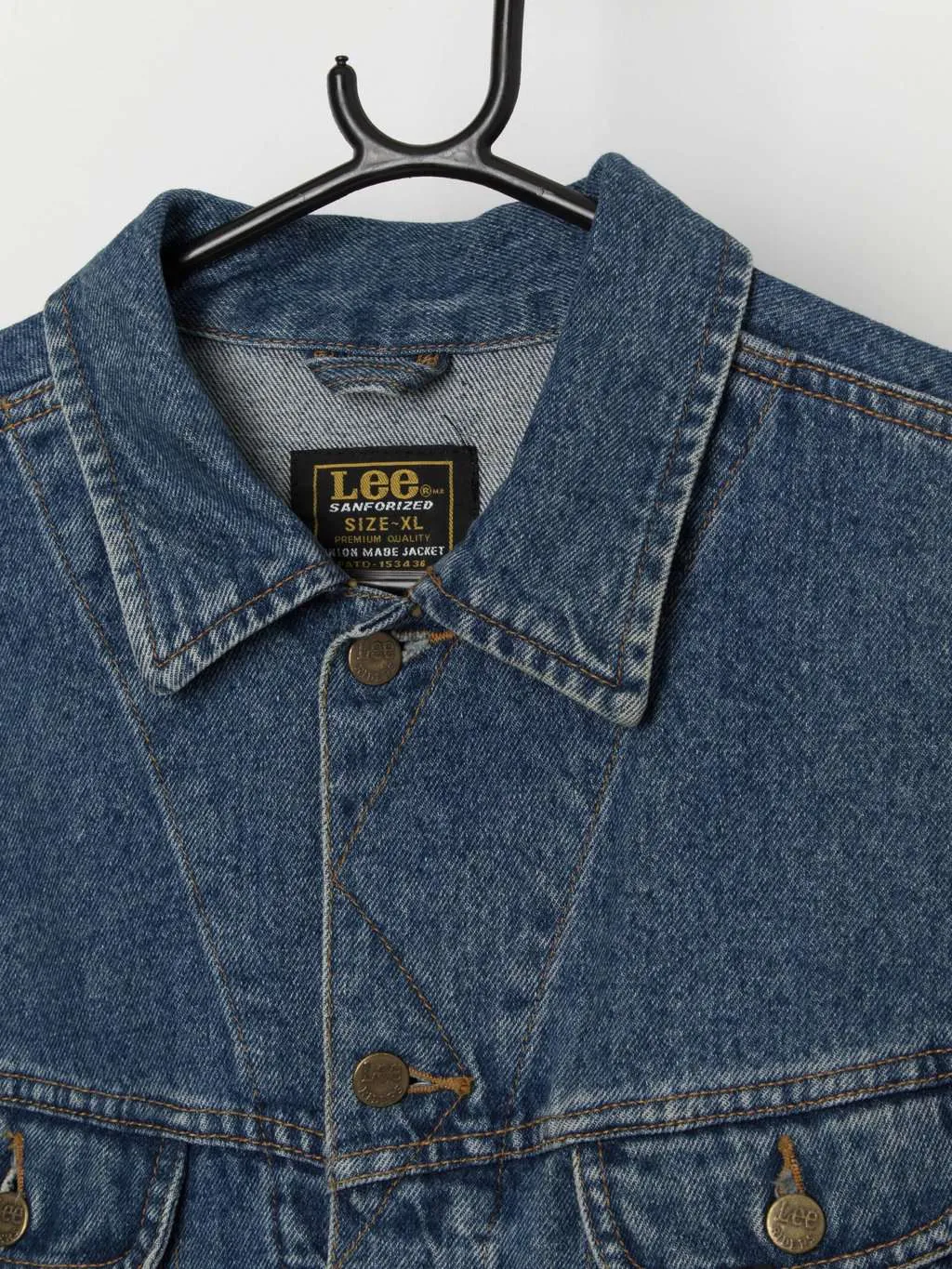 Vintage Lee Rider Union Made denim jacket – XL